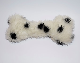 Fuzzy Squeaky Dog Toy