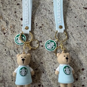 スターバックスstarbucks キーホルダー スターベアー 新品 スターバックス スタバ ベアリスタ ベア キーホルダー