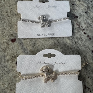 Cute dog bracelet, pet lovers jewelry, dog accessories