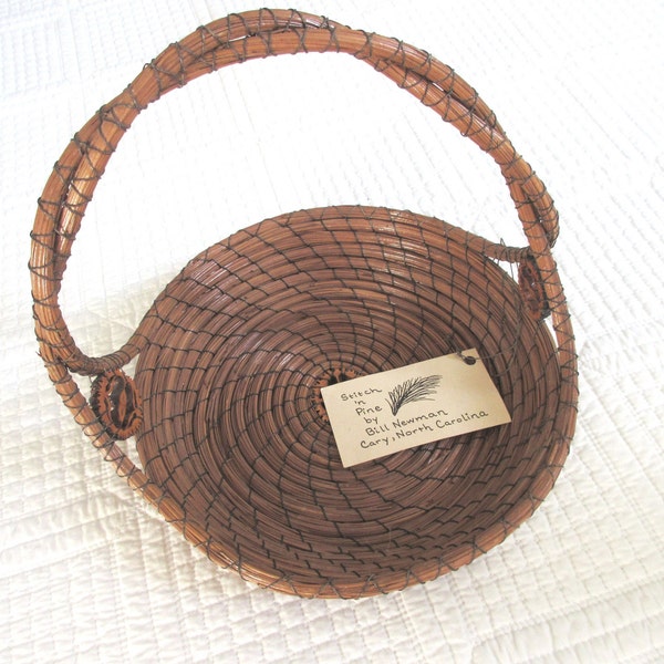 Pine Straw Basket Etsy