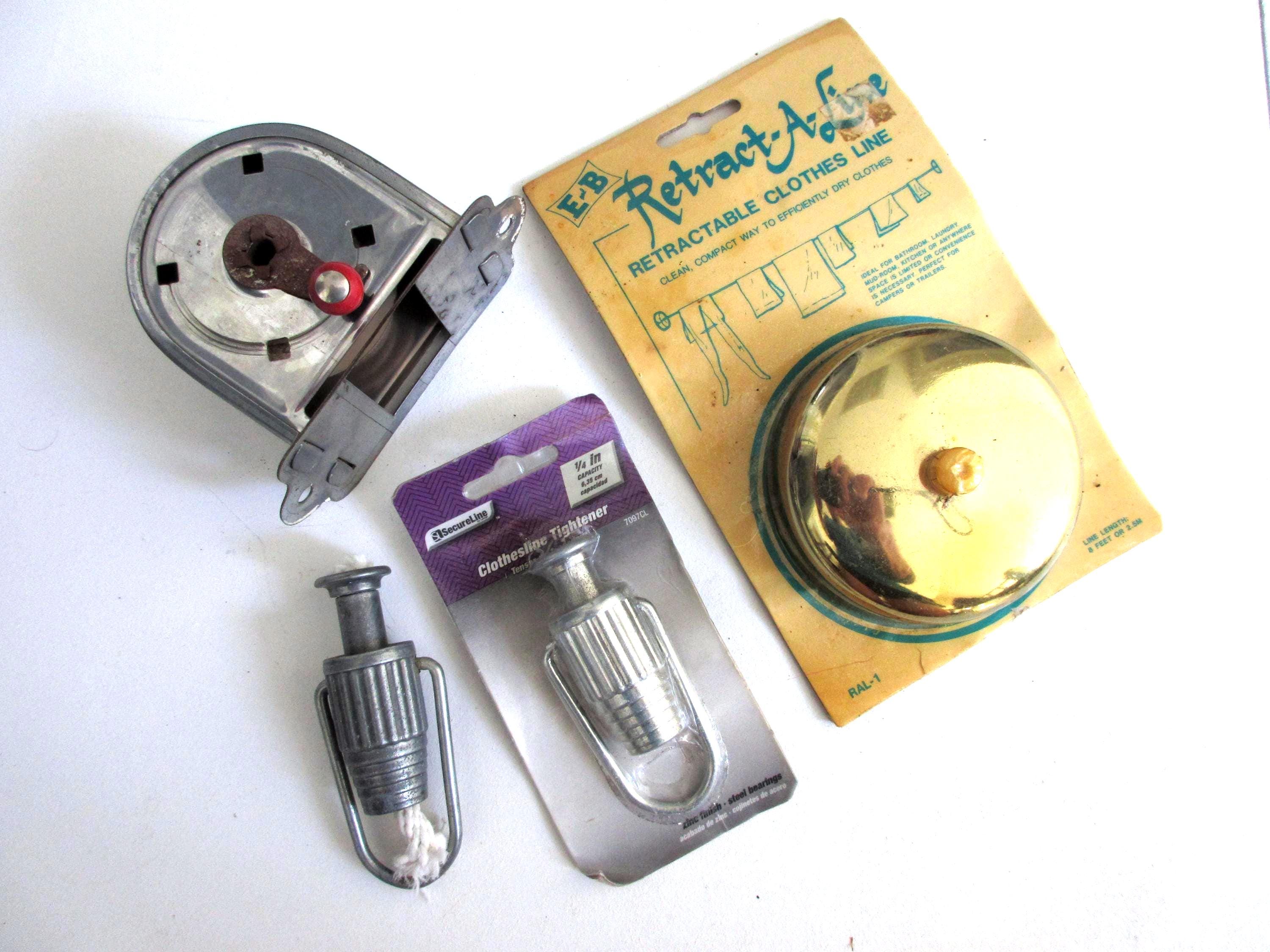 Vintage Retractable Clothesline - Etsy