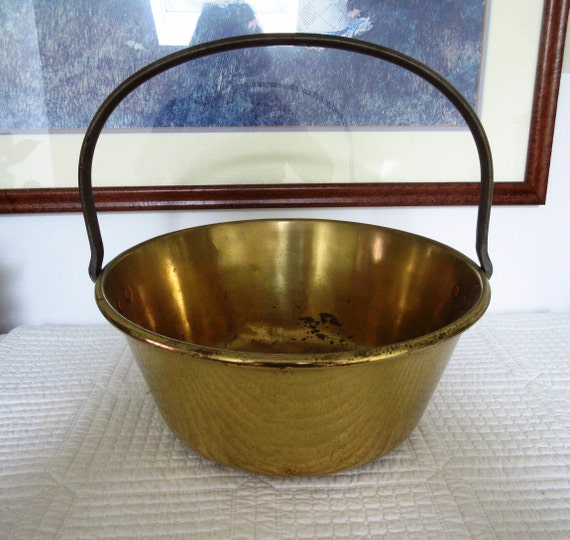 Vintage Brass Bucket Jelly Bucket Berry Bucket Hearth Accessories Fireplace  Accessories Farmhouse Boho Traditional -  Canada