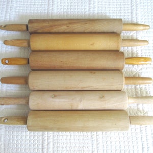 Vintage Rolling Pins Maple Rolling Pins Wooden Rolling Pins Gifts for Mom Gifts for Cooks Vintage Kitchen Tools Vintage Baking