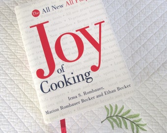 Vintage The All New All Purpose Joy of Cooking Cookbook Classic Cookbook Hardback Cookbook 1997 with Dust Jacket Very Clean