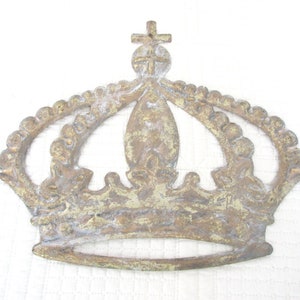 Vintage grote koperen kroon ornament krans versiering krans decor kerst decor