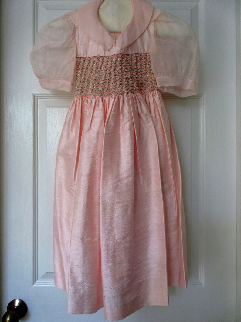 Robe De Petite Fille Violette Faite Main - Style Habillée Et Fantaisie, Taille 2 Ans, Occasion