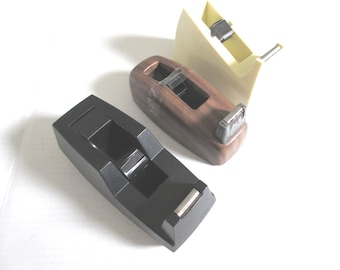Vintage Weighted Tape Dispenser: Minimalist Office Decor