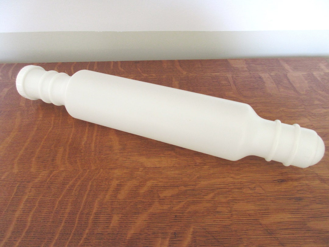 Vintage Rolling Pin Plastic Rolling Pin Pastry Baker's Rolling Pin