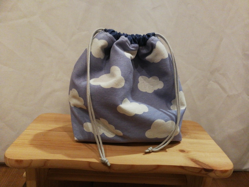 Blue Sky DrawString Projectbag