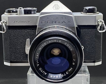 Honeywell PENTAX SPOTMATIC 35mm SLR Film Camera With 50mm F/1.4