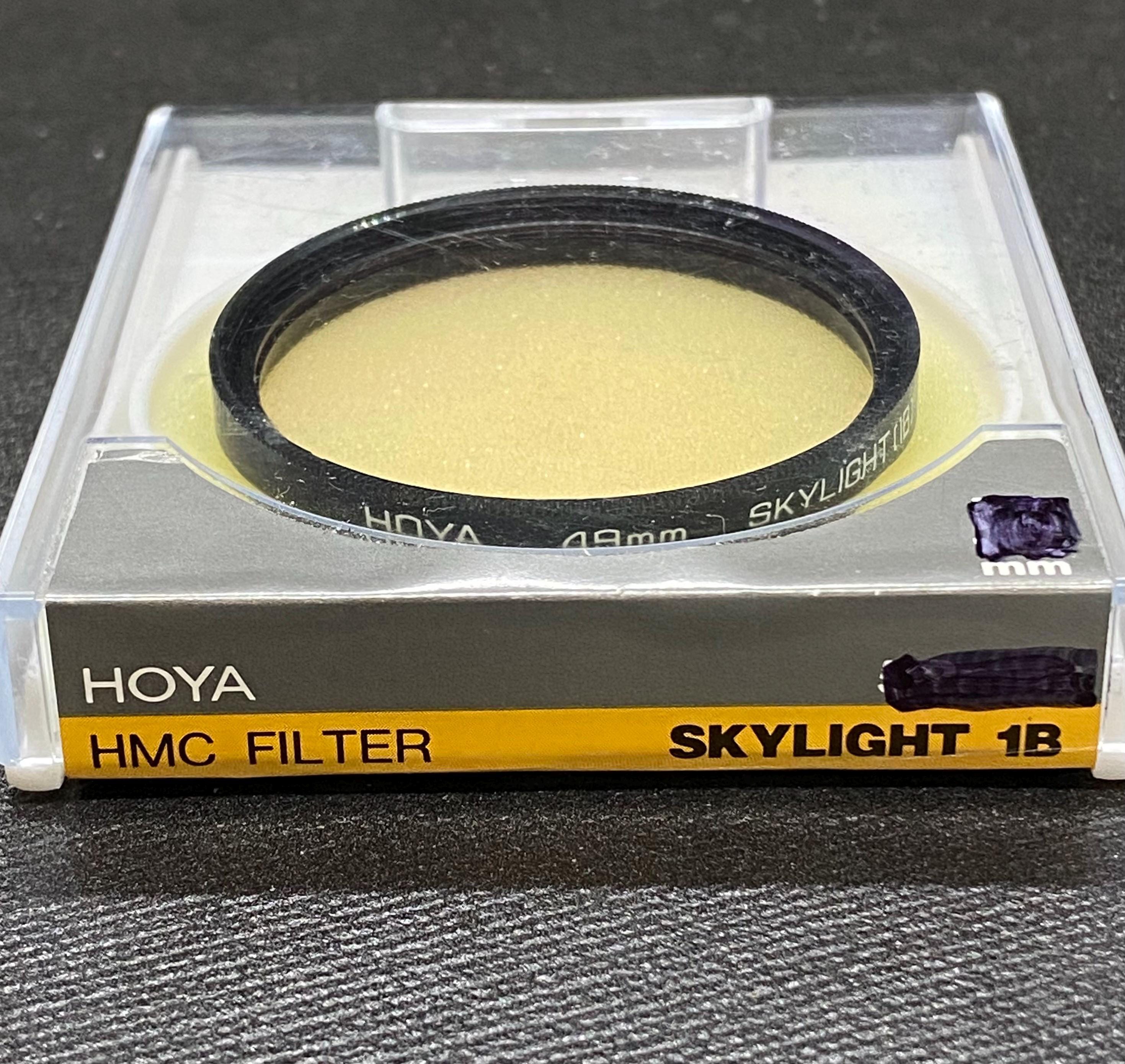 【中古】「非常に良い」Hoya Skylight 1B HMC 77mm Hoya HMC Skylight 1B Filter | Reduce Blue Cast & Protect – Hoya