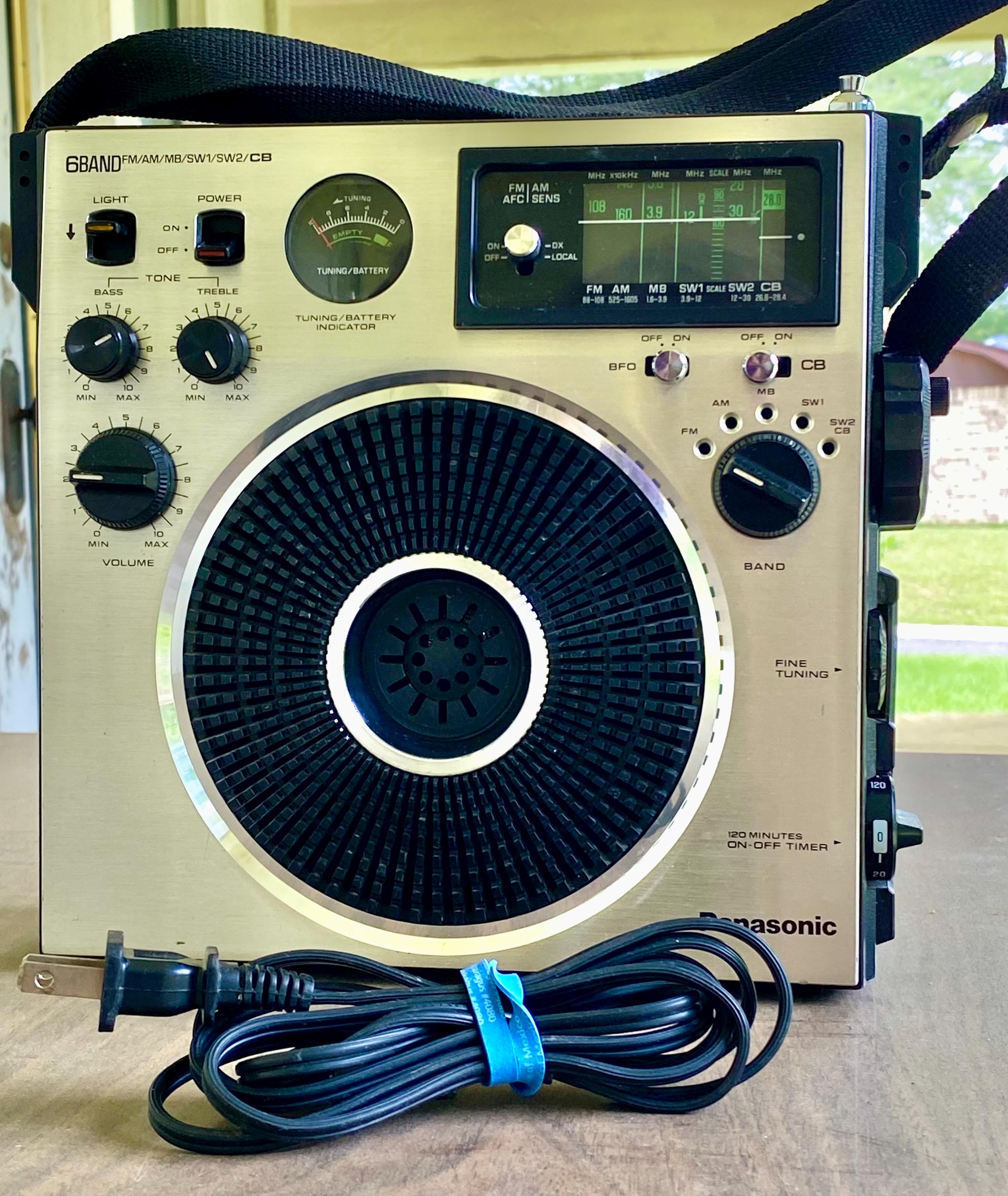 National RF-1150 Radio COUGAR 115 Panasonic Panasonic From