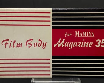 1958 Mamiya Magazine 35mm Film Body - Vintage Camera Component with Box