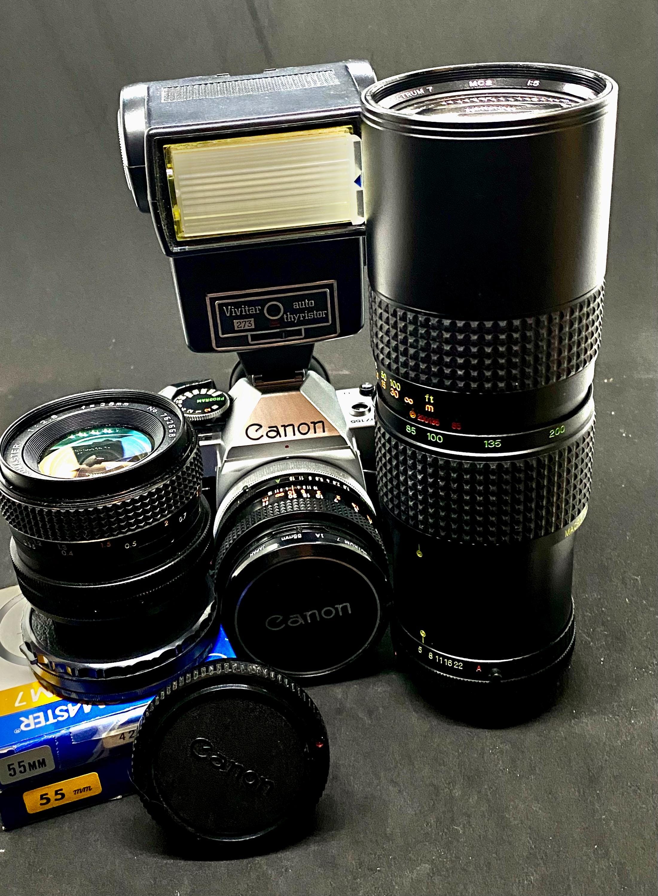 Revue et guide créatif du Canon AE-1 Program & Tokina 28–85mm
