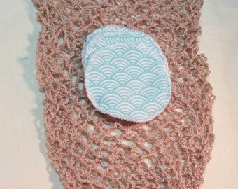 crochet laundry bag etsy