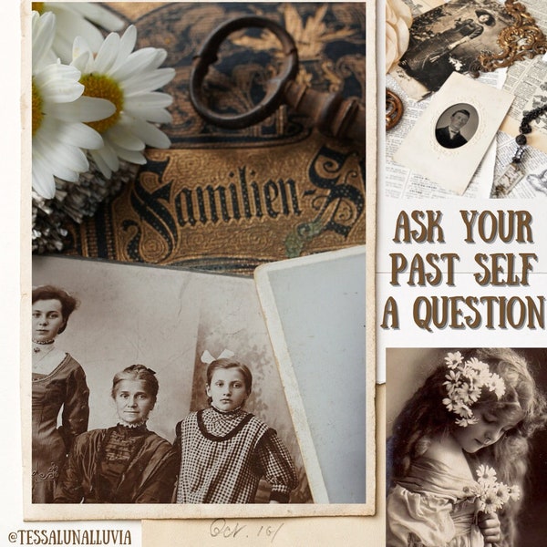 Ask Your PAST Self a Question Psychic Reading + Tarot Validation
