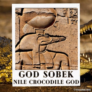 A Channeled Message from Egyptian God Sobek / Sebek [Nile Crocodile God] Reading by email 5-7 paragraphs
