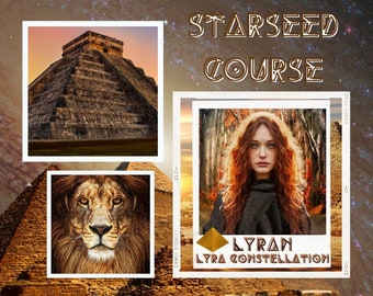 Are you a Lyran? Lyran Starseed Course 3 Step Program with Certificate done via Email Individual Personal Training