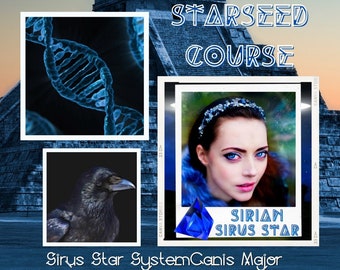 Are you a Sirian? Sirian Starseed Course 3 Step Program with Certificate done via Email Individual Personal Training