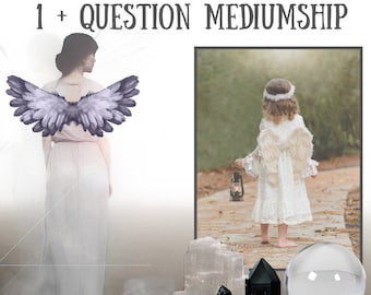 1 + Question Mediumship Reading Decesed Loved One | Spirit Guide | Guardian Angel