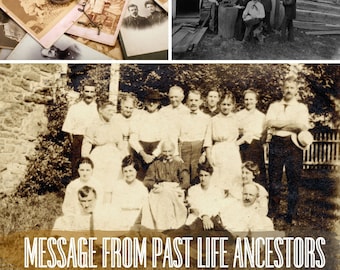 A Custom Channeled Message from your Past Life Ancestors Reading by email 5-6 paragraphs