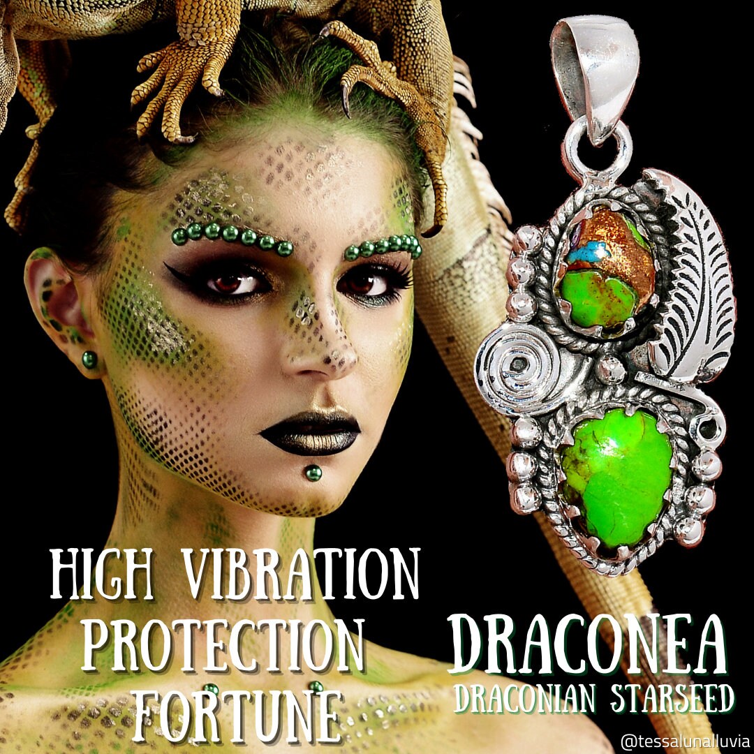 Draconea Draconian Starseed high Vibration Protection Fortune