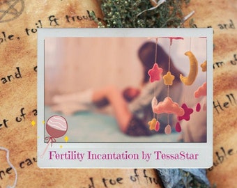 Fertility | Pregnancy | Conception Incantation + photos Manifestation Intention Affirmation! (can be done anytime)