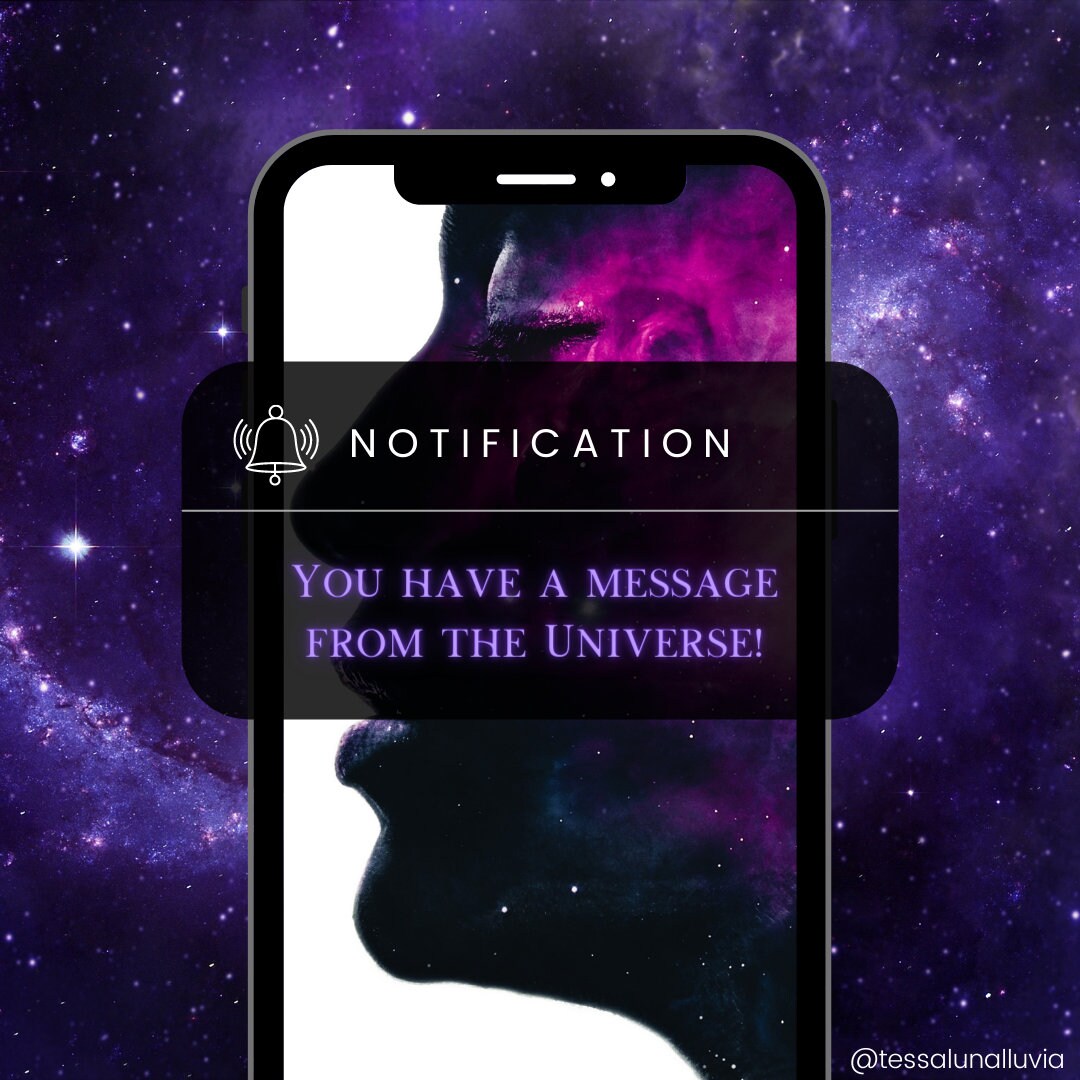 A Channeled Message From The Universe Reading Etsy