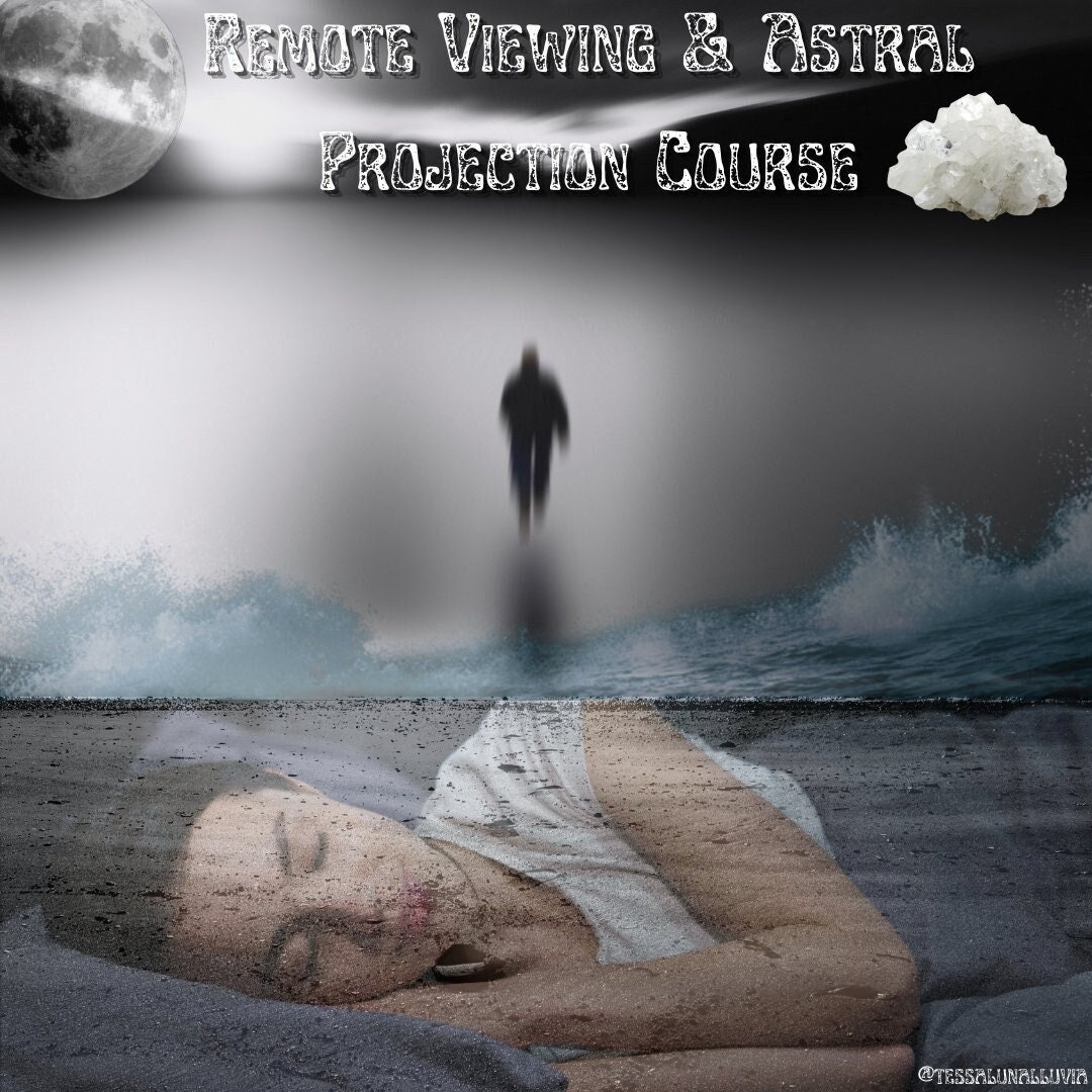 Remote Viewing & Astral Projection 3 Step Course With Certificate