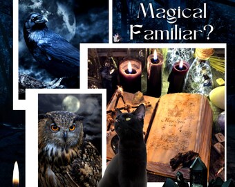 What's your Magical Spirit Familiar? + Short Message Reading with Tee
