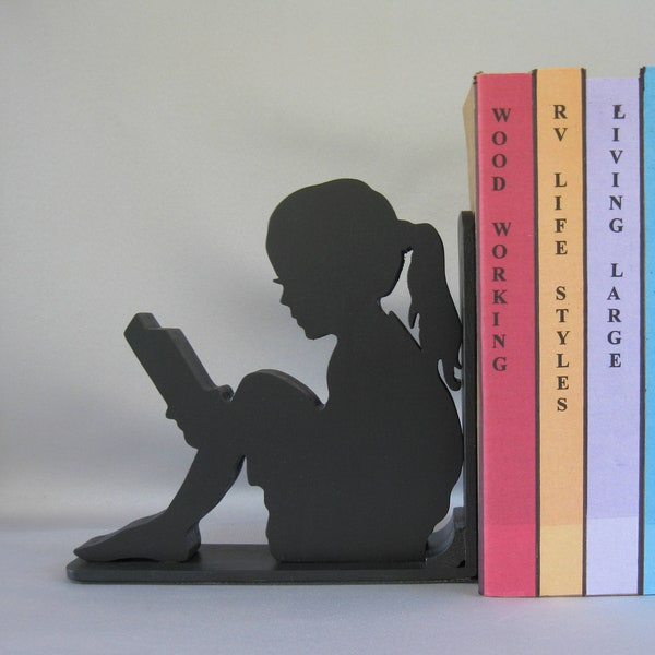 READER GIRL BOOKEND - More Reader Kids Available