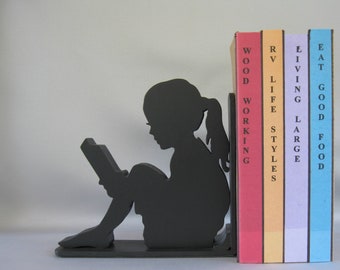 READER GIRL BOOKEND - More Reader Kids Available