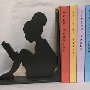 GIRL READER BOOKEND - More Reader Kids Available