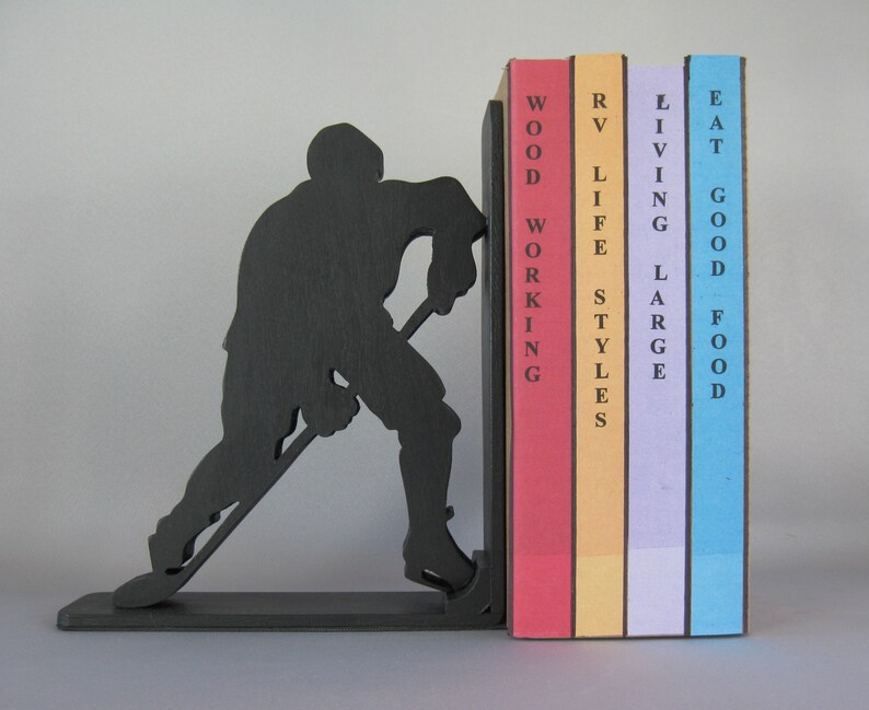 ICE HOCKEY BOOKEND More Sport Theme Bookends Available image 2