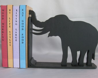 ELEPHANT BOOKEND - Pair Up with Mom and Baby for a Family Display