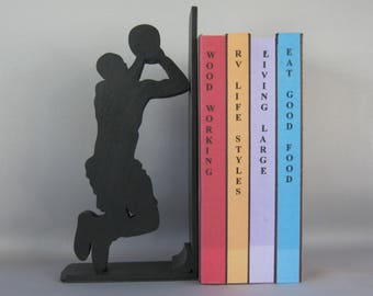 BASKETBALL BOOKEND - More Sport Bookends Available.