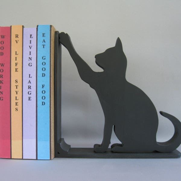 Cat Bookends Etsy