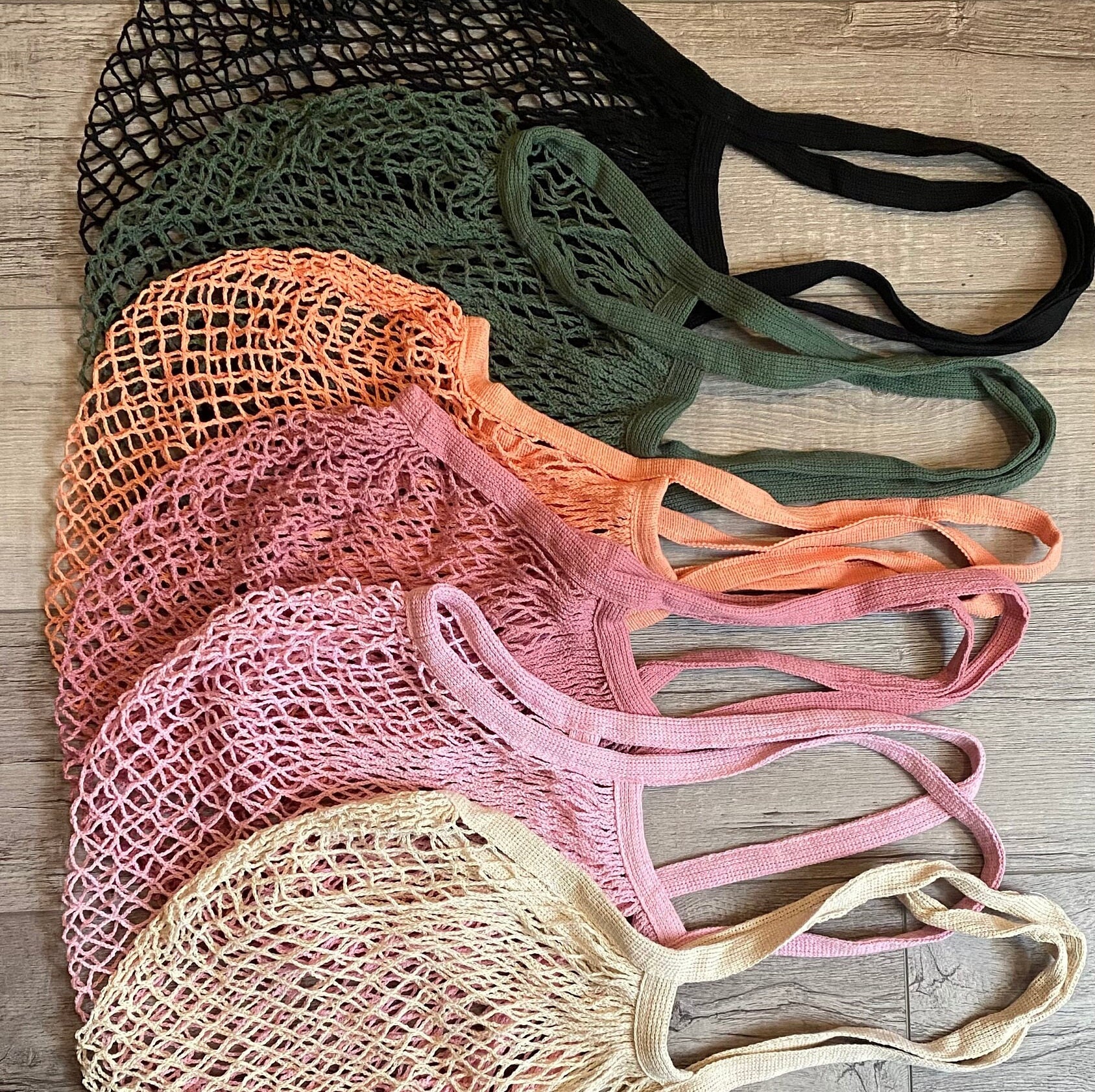 Cotton Net Bag - Etsy