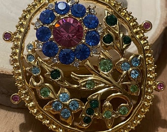 1998 Limited Edition Trifari Flower Brooch