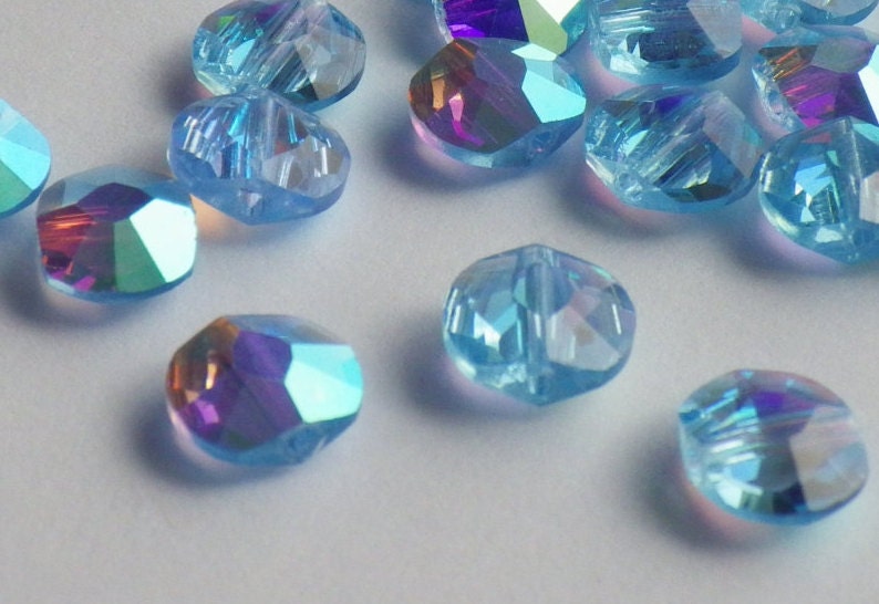 Very Rare Vintage Swarovski Beads Article 41 6x7mm Etsy