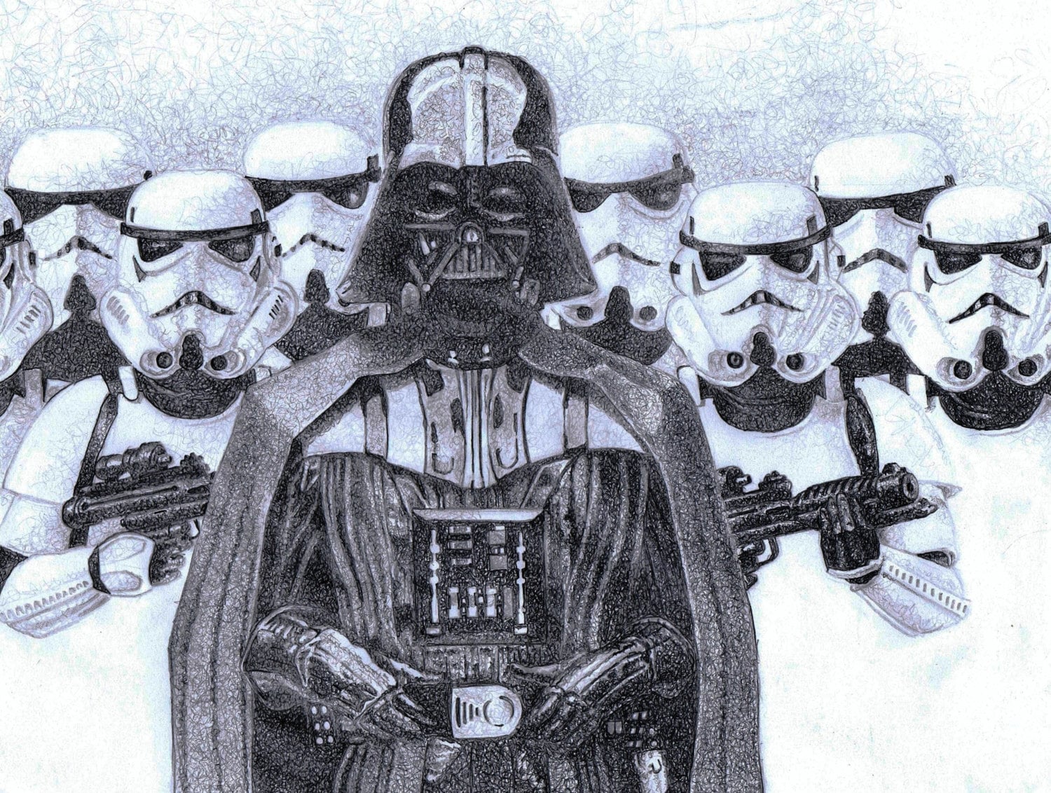 gehandicapt Verdwijnen marathon EMPIRE Darth Vader Storm Troopers Star Wars Limited Edition - Etsy