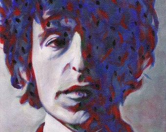 TANGLED up in BLUE, Bob Dylan, limited edition art print artwork 8&1/2 x 11   #11/100