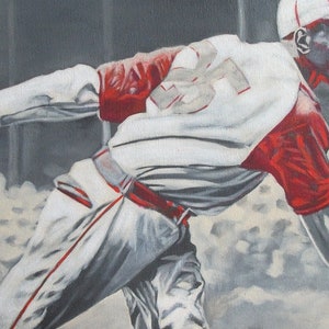 I SOLO JUGAR BASEBALL, Satchel Paige, edición limitada arte impresión obras de arte 8&1/2 x 11 #44/100