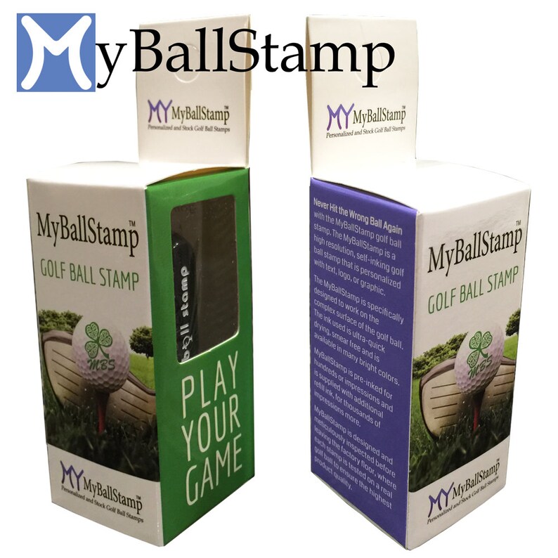 MyBallStamp Personalized Golf Ball Stamp Etsy
