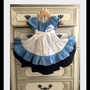 Alice Dress, Alice Costume, Onederland Birthday Party