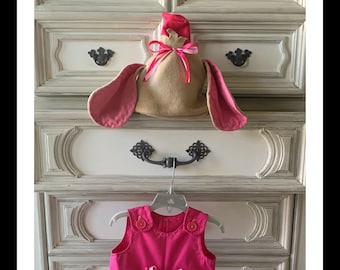 Mouse Romper, Mouse Costume, Mouse Hat