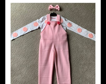 Pink Overall Costume