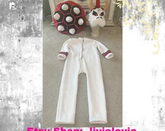 Dry White Villain Costume