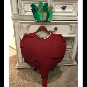Radish Costume, Vegetable Costume, Fruit Costume