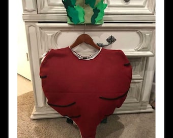 Radish Costume, Vegetable Costume, Fruit Costume